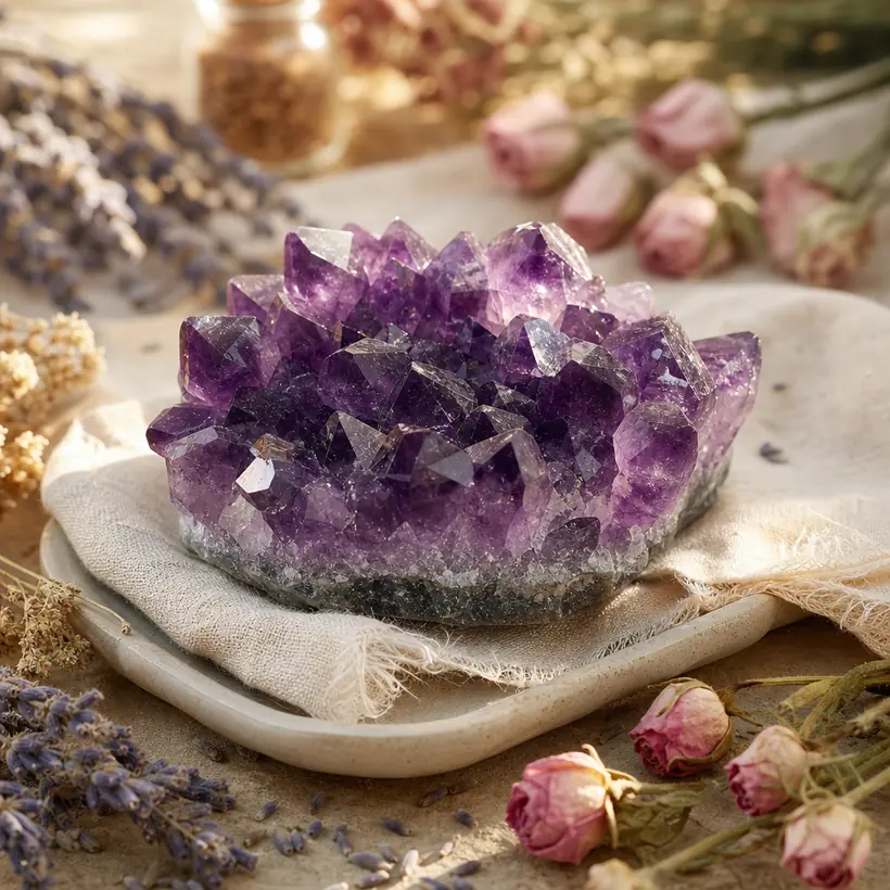 Amethyst crystal