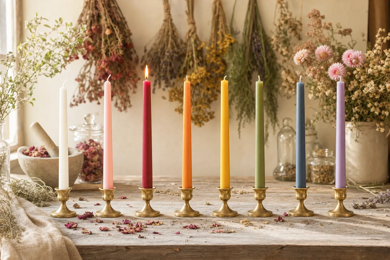 Candle Colour Meanings: A Simple Guide for Ritual and Intention