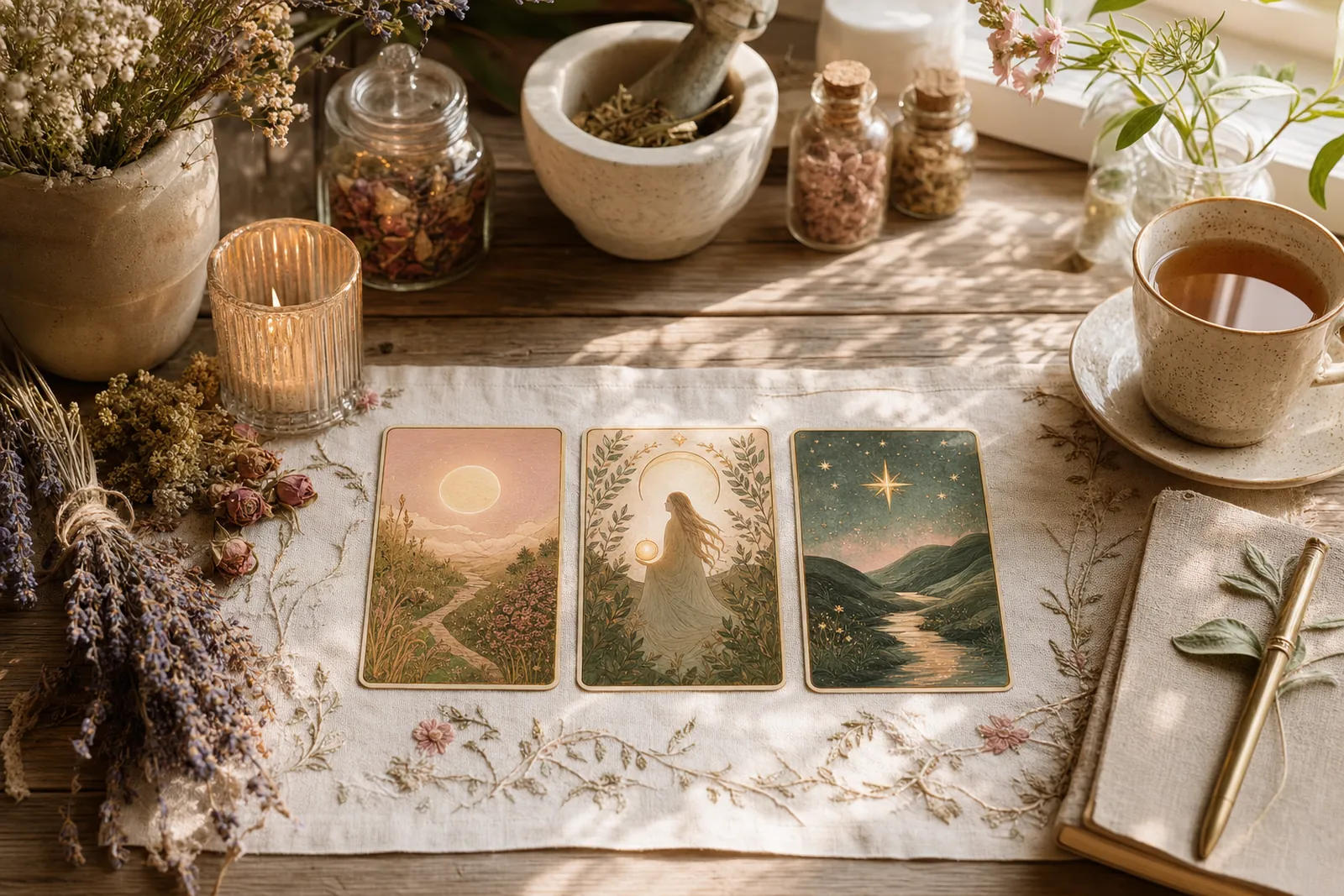 Simple Tarot Spreads for Beginners: Five to Try