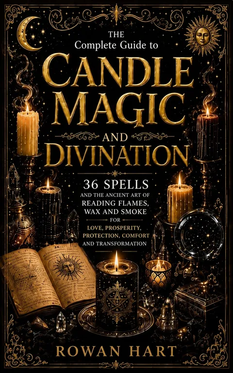 The Complete Guide to Candle Magic and Divination by Rowan Hart, eBook cover