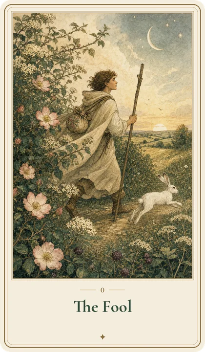 The Fool tarot card