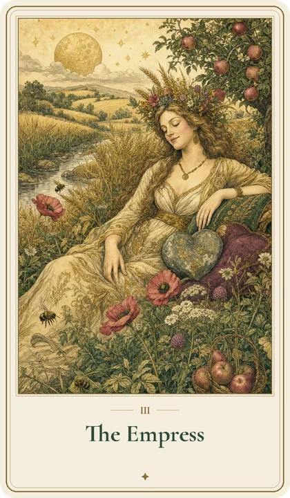 The Empress tarot card
