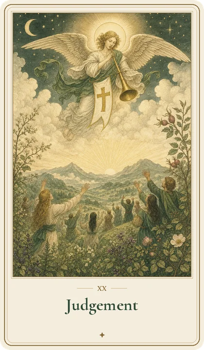 Judgement tarot card