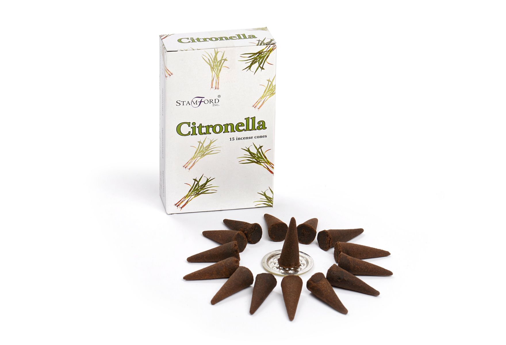 Stamford Incense Cones – Citronella