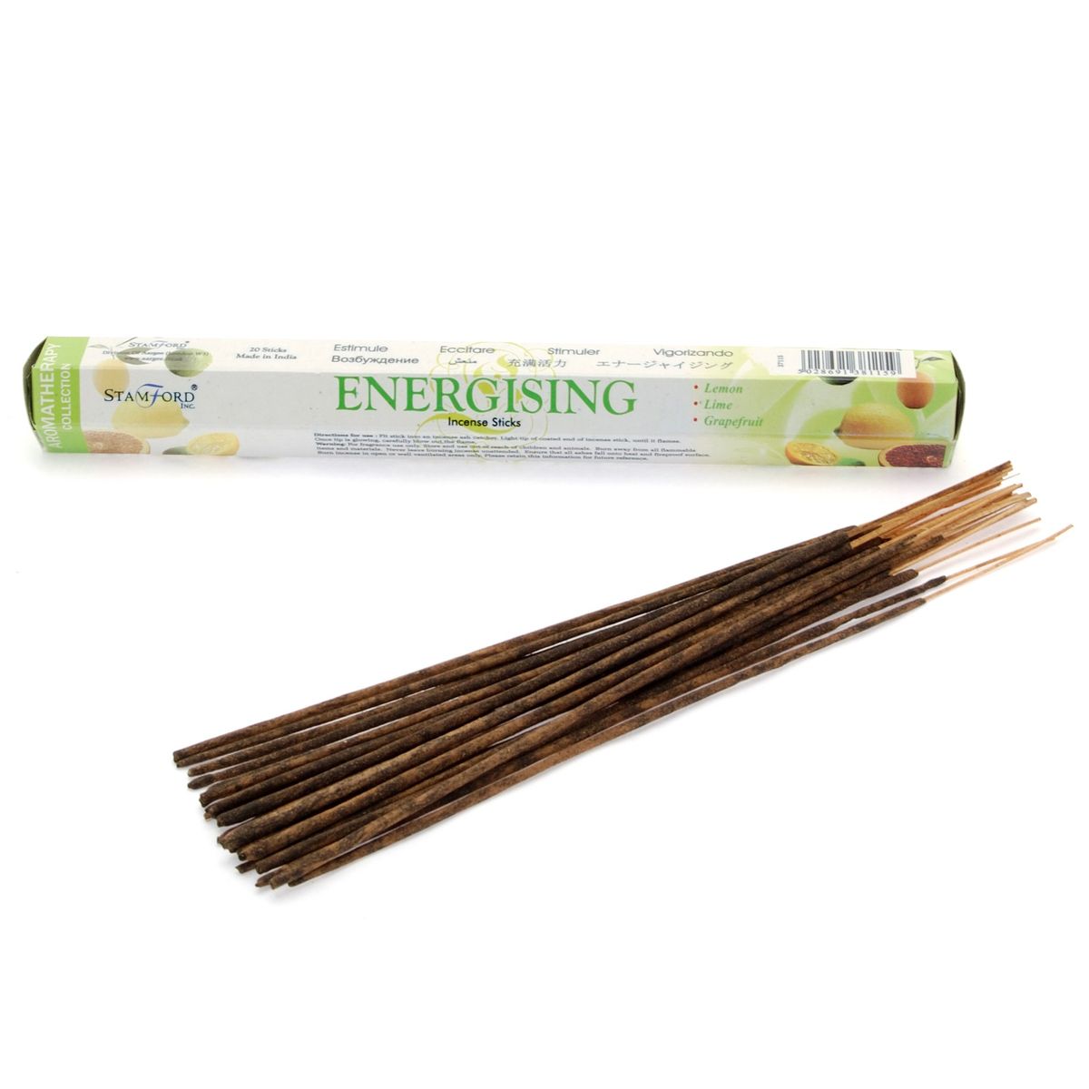 Stamford Energising Premium Hexagonal Incense Sticks