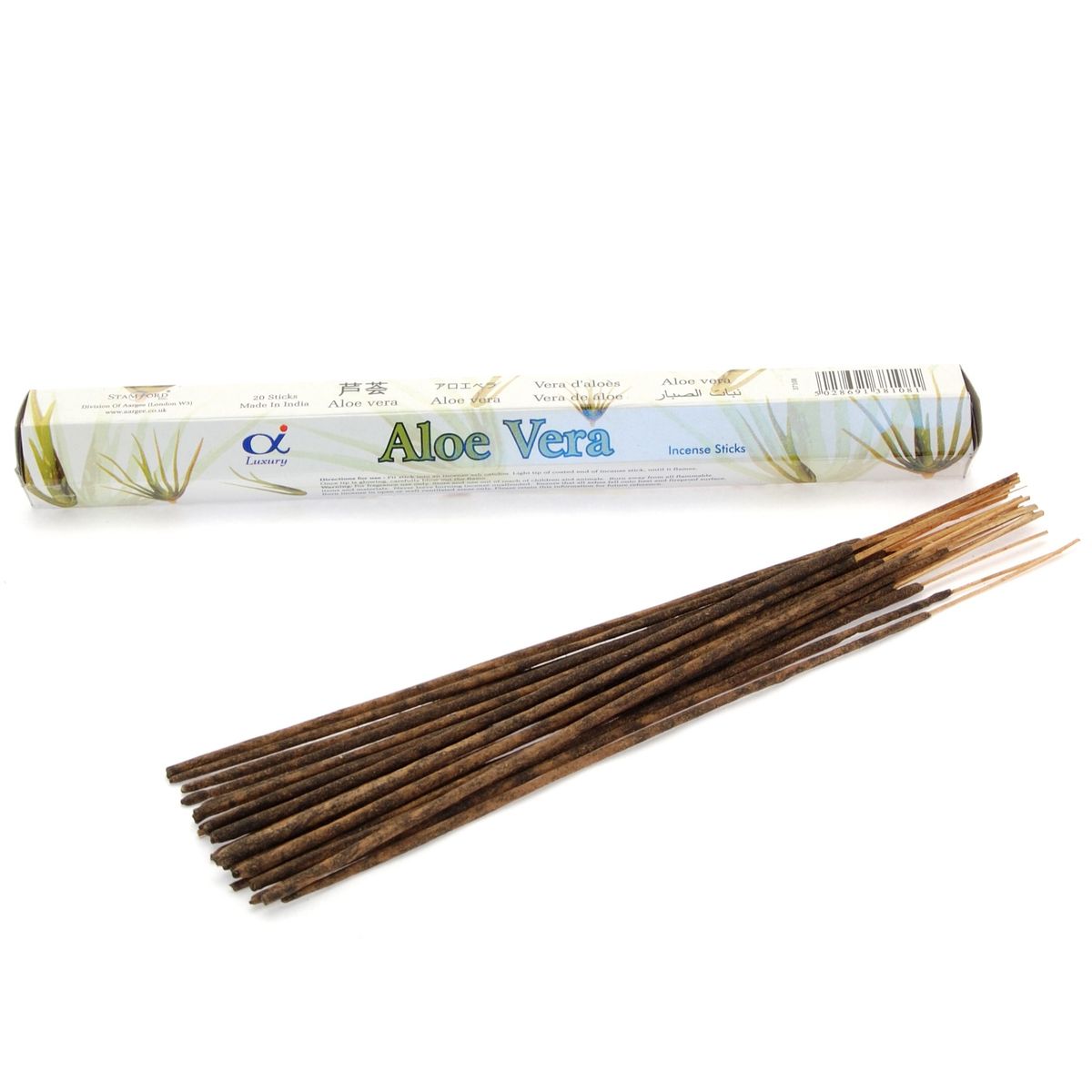 Stamford Premium Hex Incense Sticks – Aloe Vera