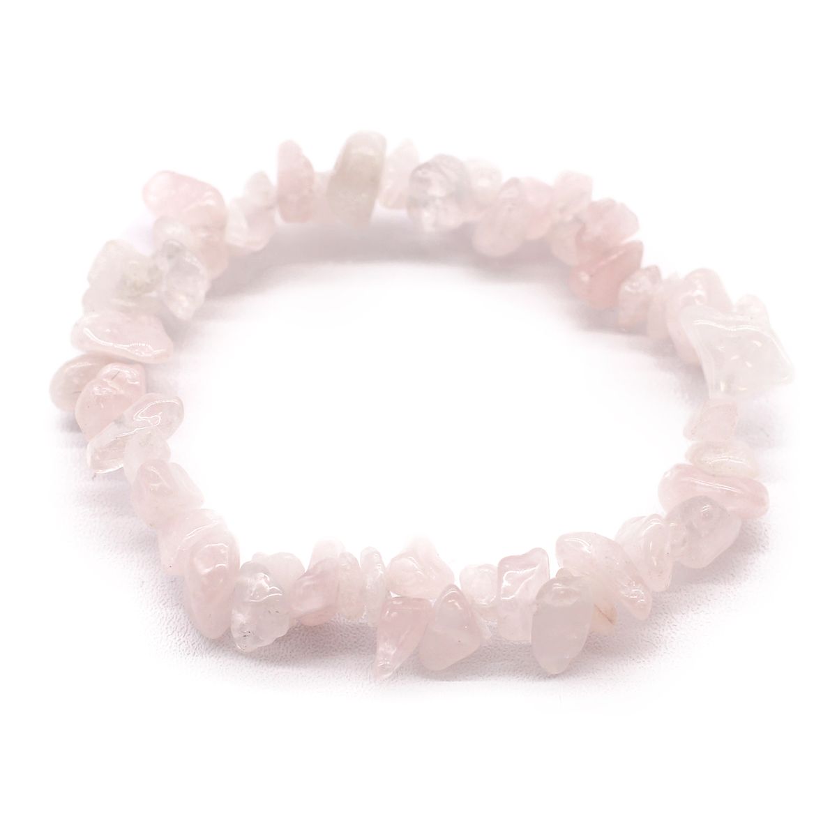 Chipstone Bracelet – Rose Quartz