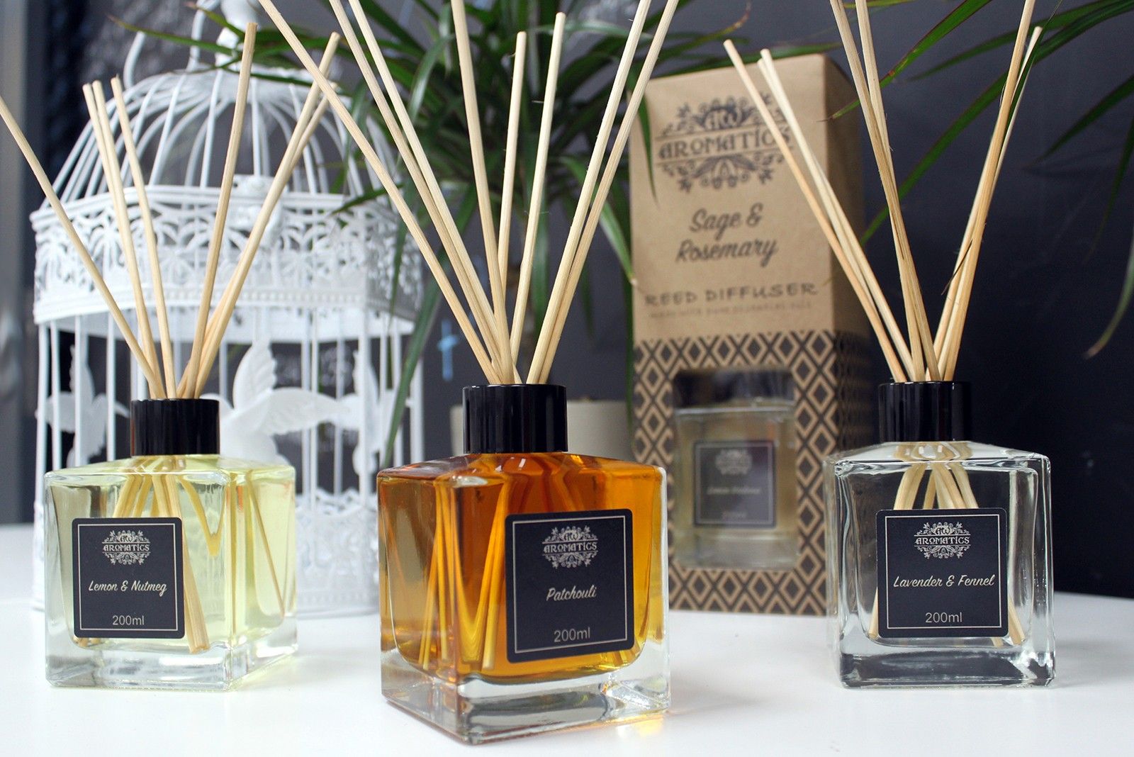 Lemon Verbena Essential Oil Reed Diffuser – 200ml