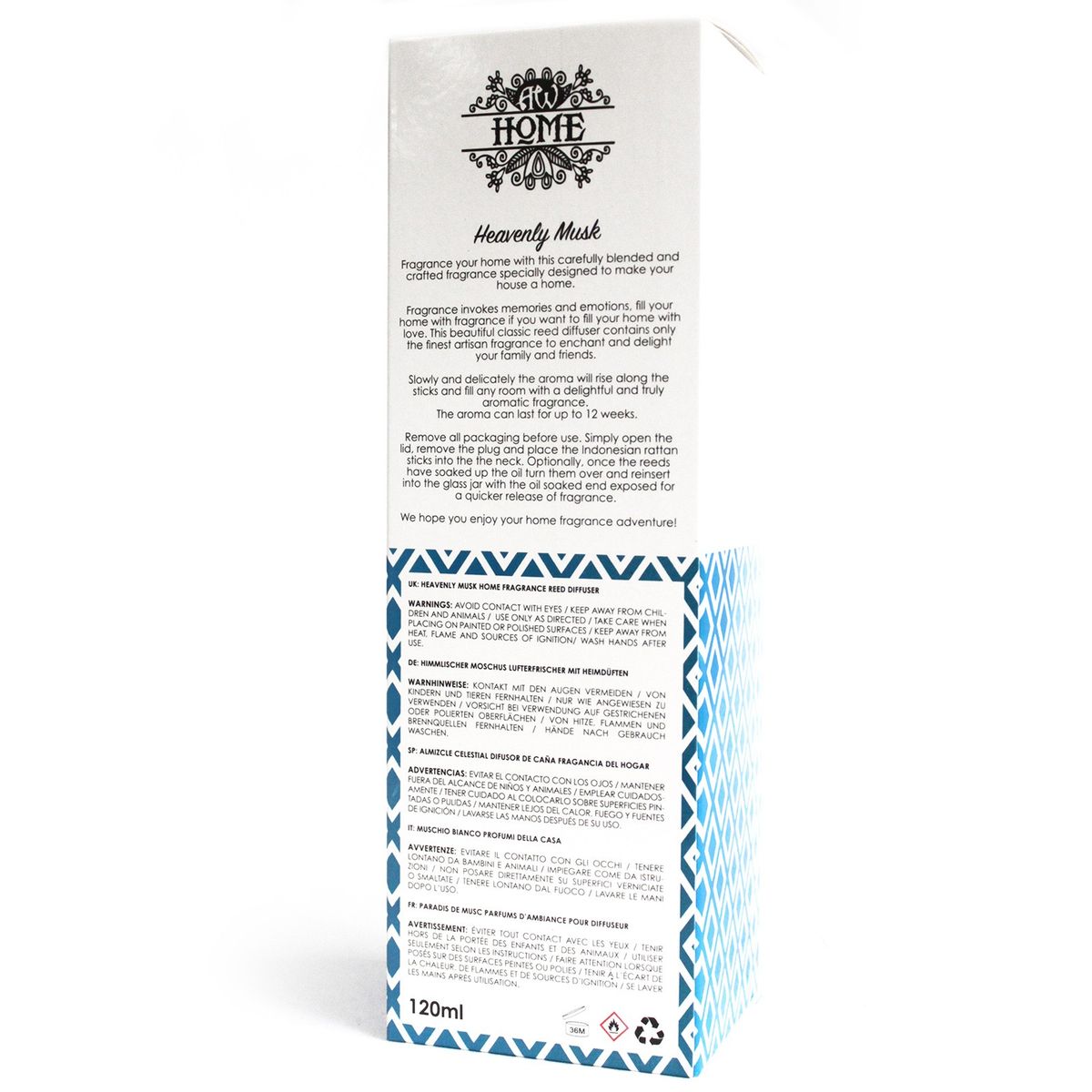 Heavenly Musk Reed Diffuser – 120ml