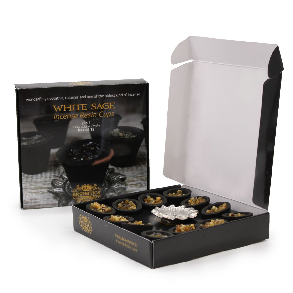 Frankincense Resin Cups – Box of 12