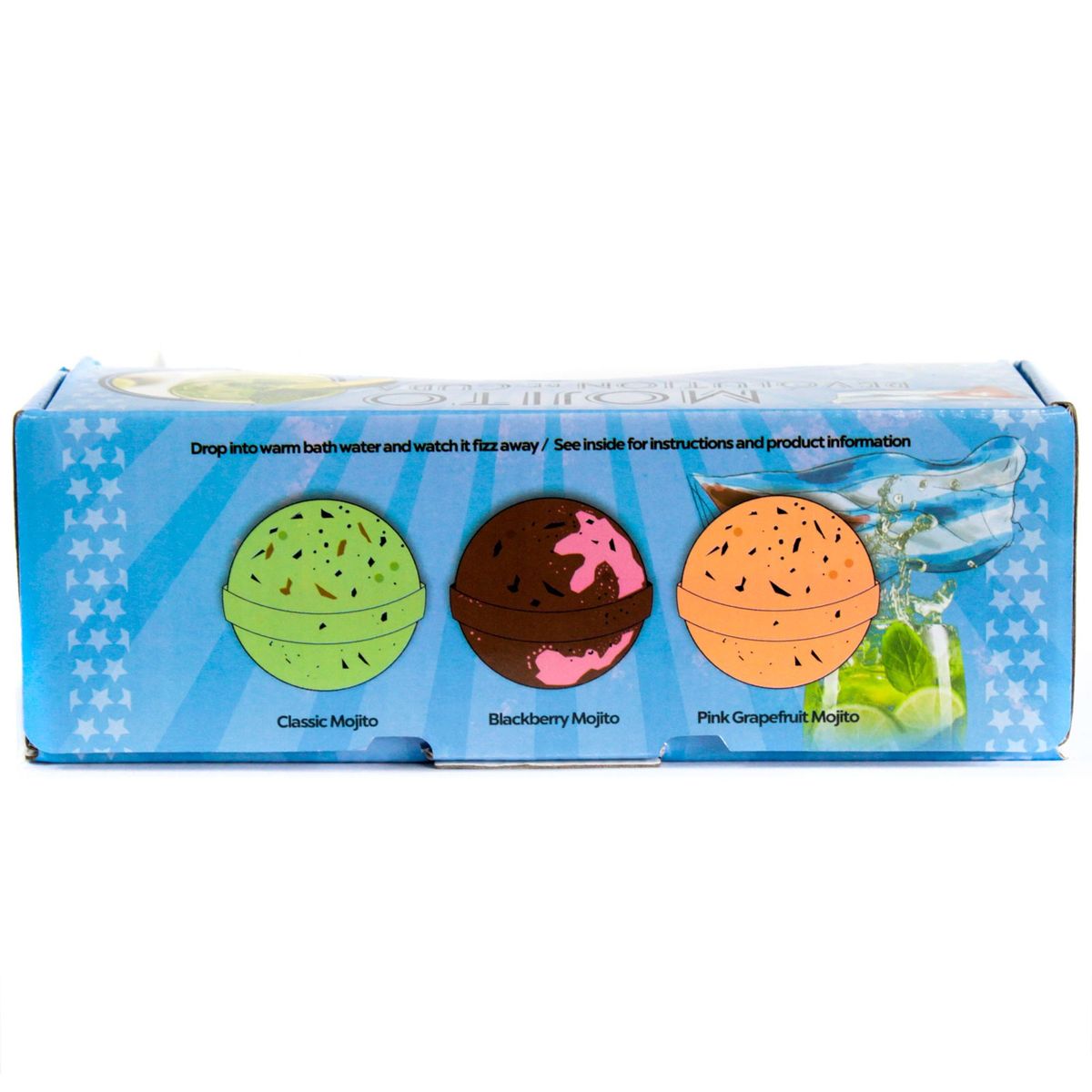 Mojito Bath Bombs – Set of 3