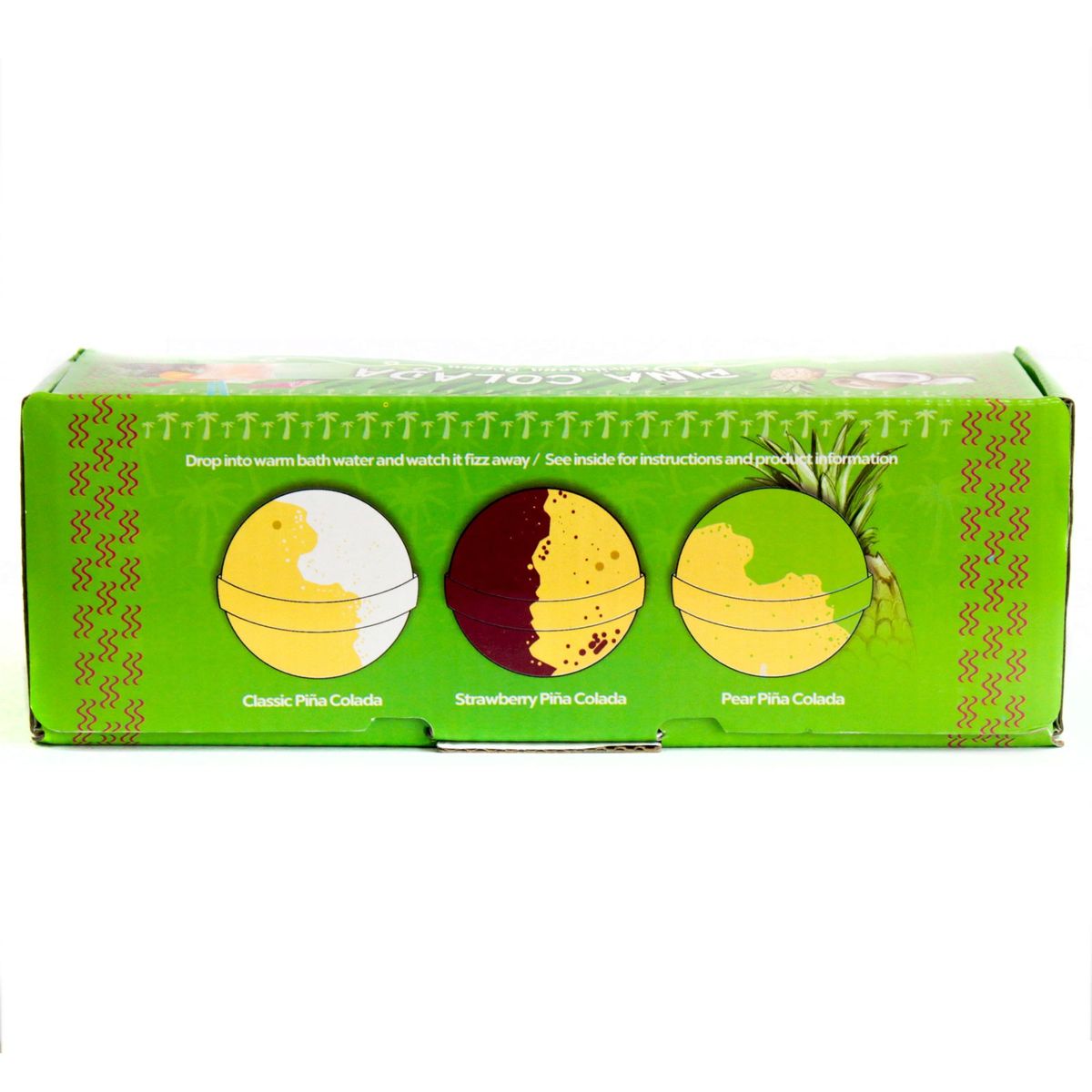 Piña Colada Bath Bombs – Set of 3