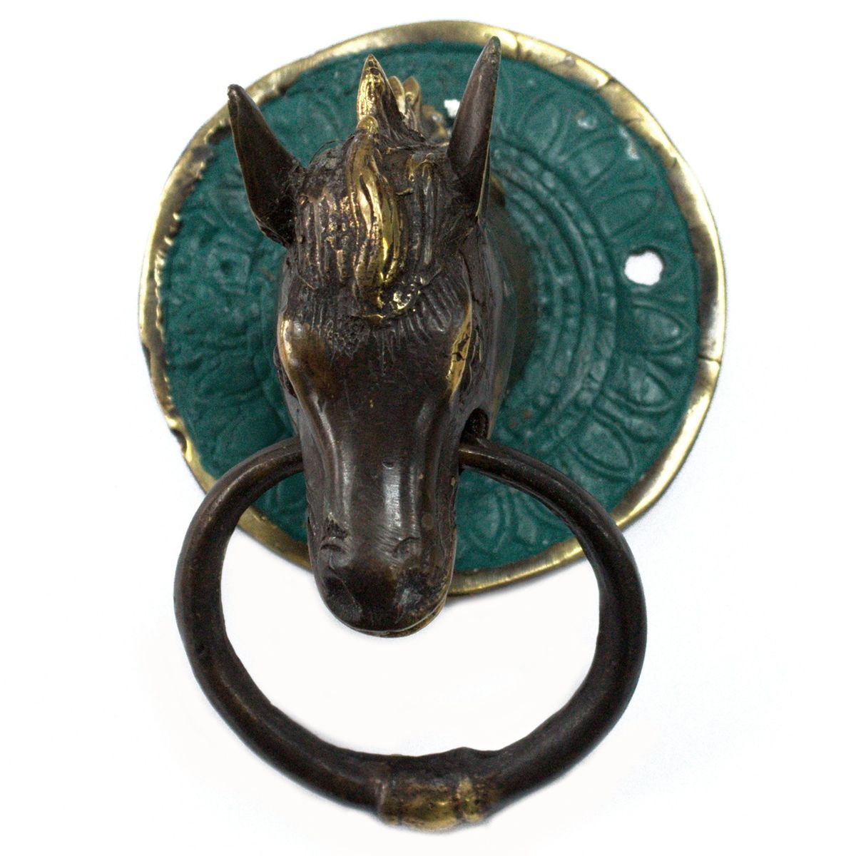 Brass Door Knocker – Horse's Head