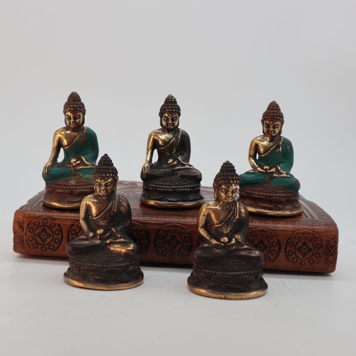 Brass Sitting Buddha – Meditation, Mini