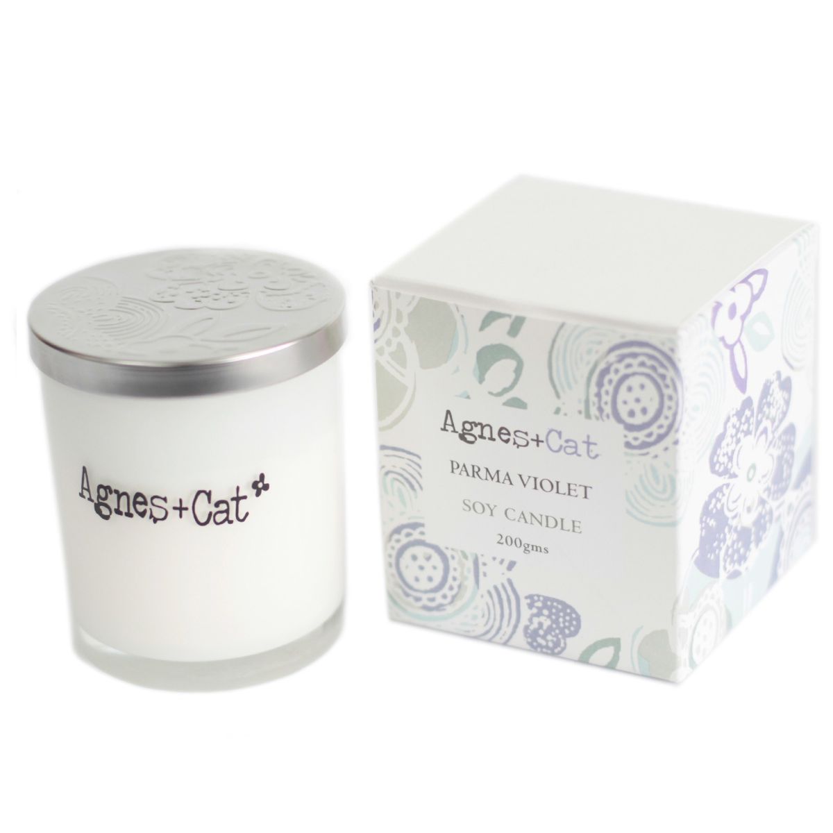 Agnes + Cat Votive Candle – Parma Violet