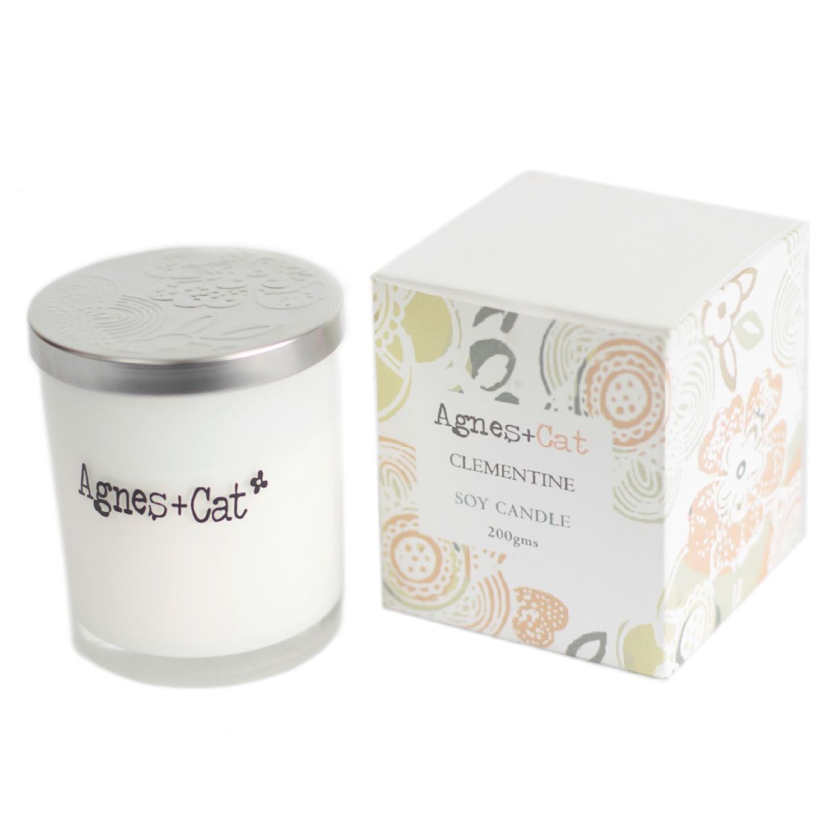 Agnes + Cat Votive Candle – Clementine