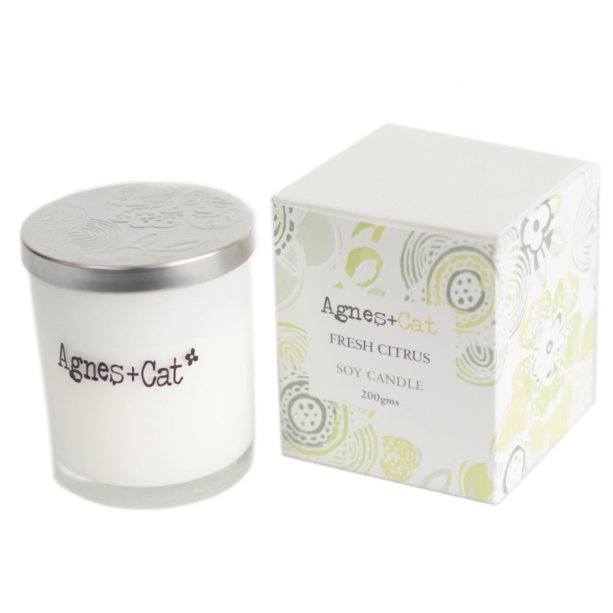 Agnes + Cat Votive Candle – Fresh Citrus