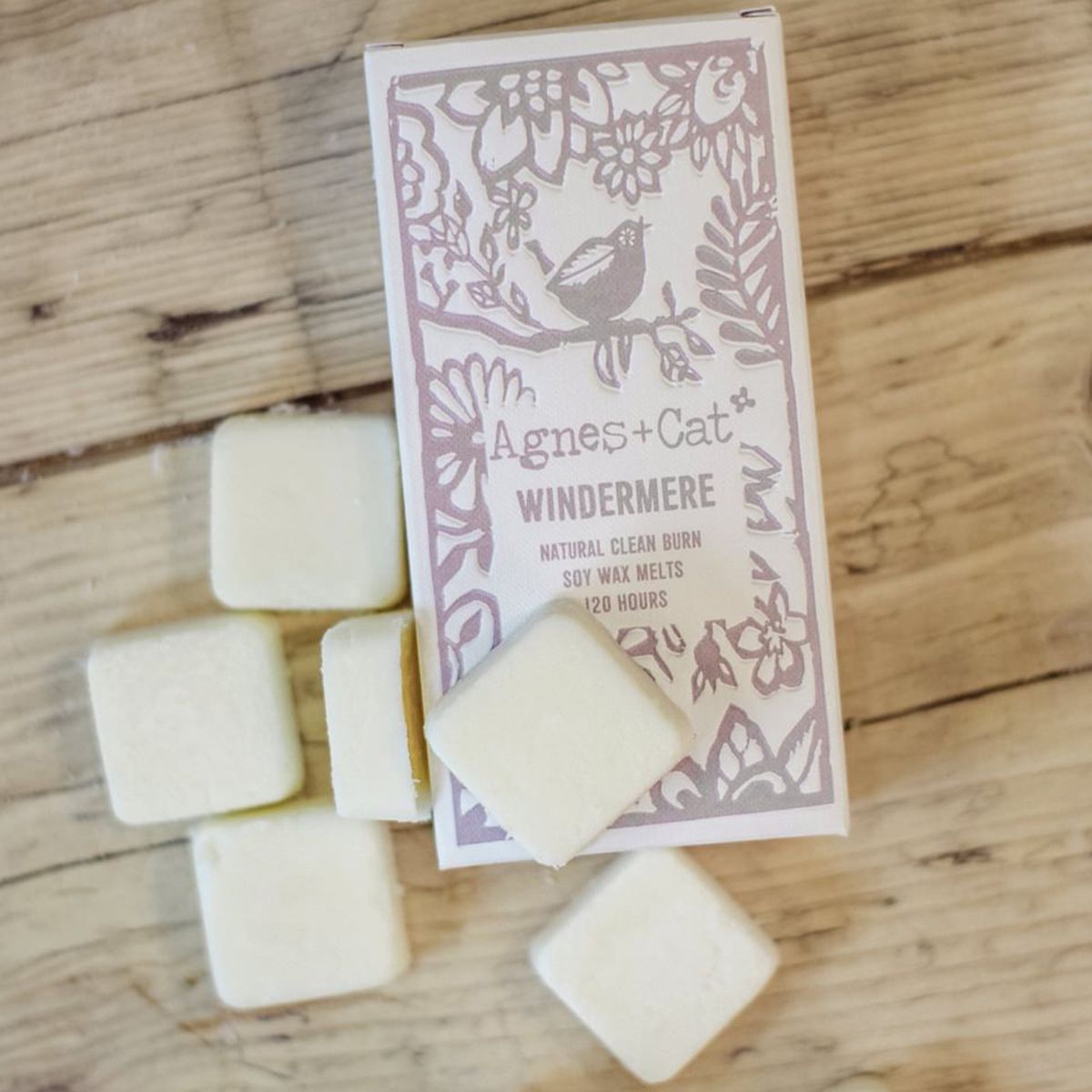 Agnes + Cat Wax Melts – Windermere, Box of 8