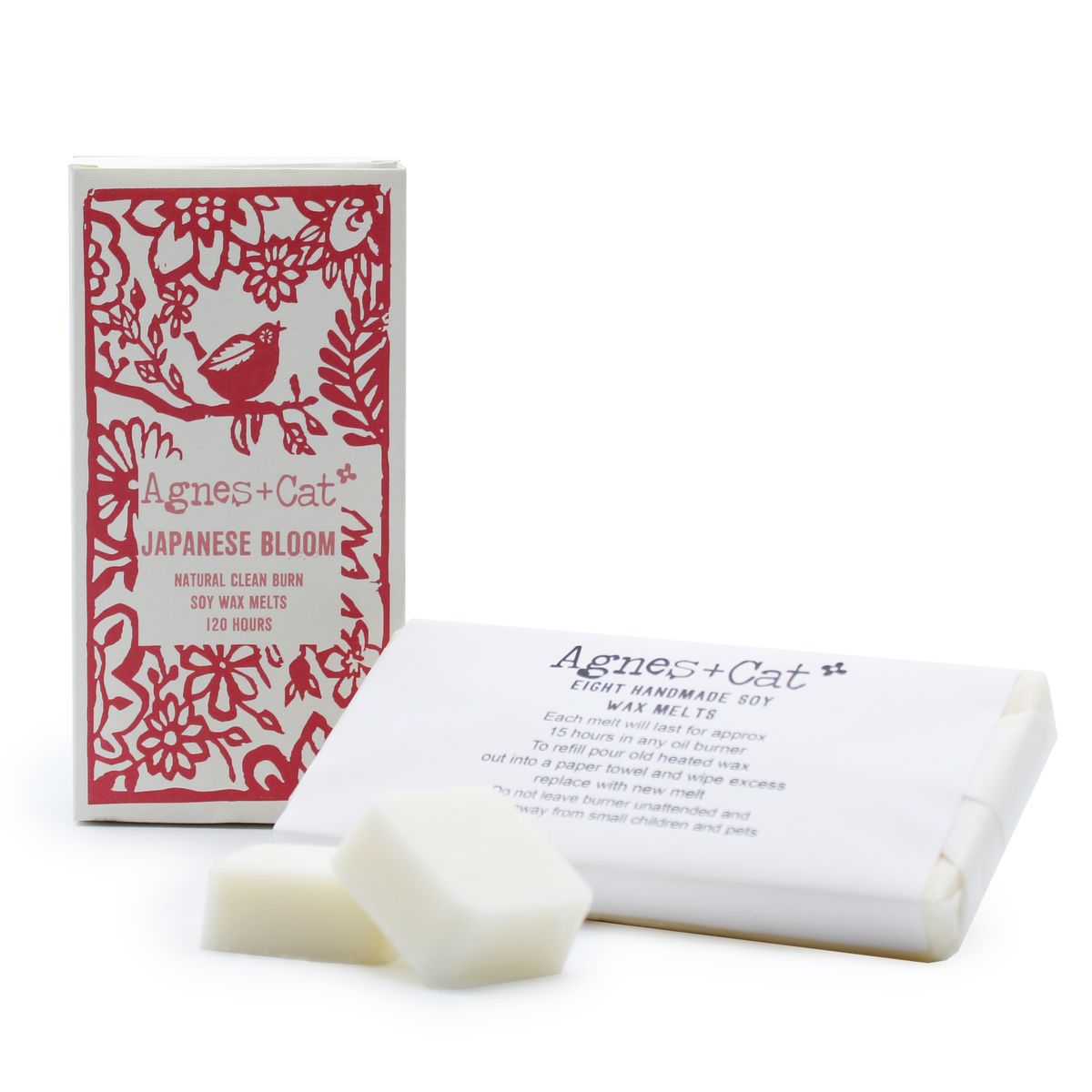 Agnes + Cat Wax Melts – Japanese Bloom, Box of 8
