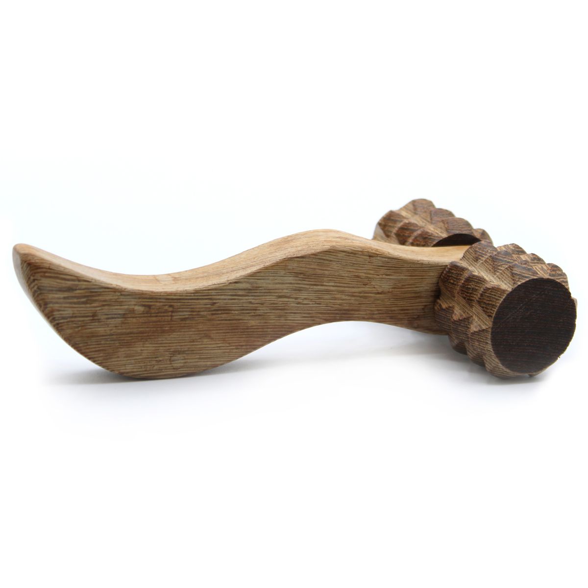 Redwood Ribbed Hand Massage Roller