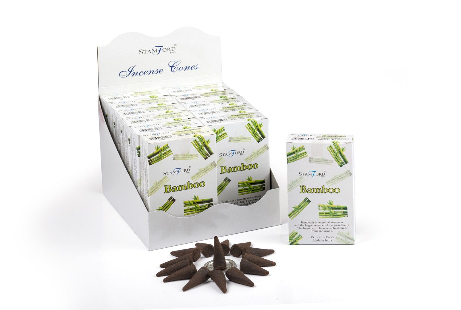 Stamford Incense Cones – Bamboo