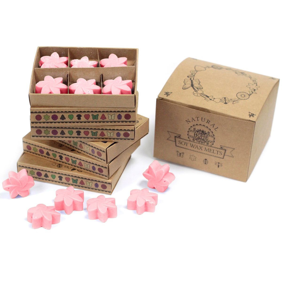 Wax Melts – Classic Rose, Box of 6