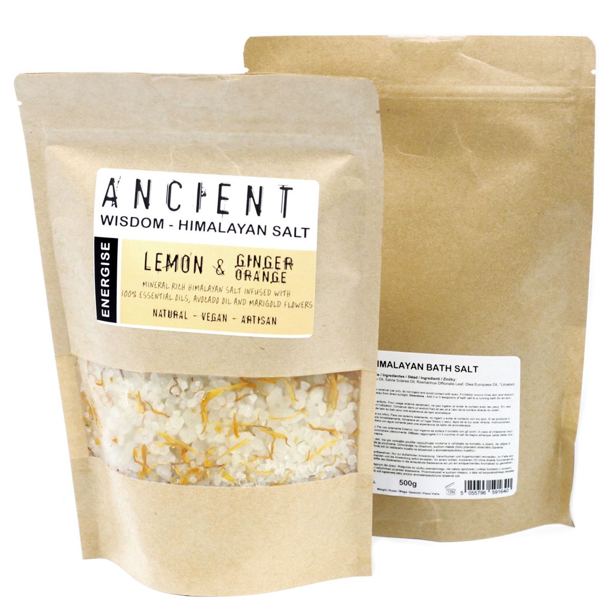 Himalayan Bath Salt Blend – Energise, 500g
