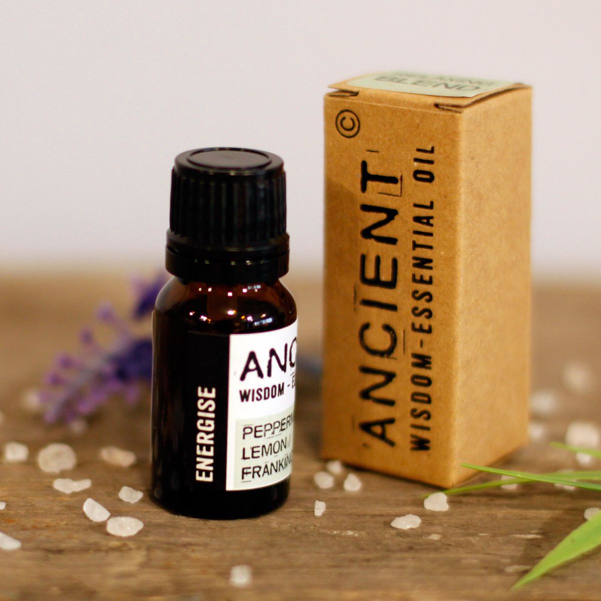 Energising Essential Oil Blend – Boxed, 10ml