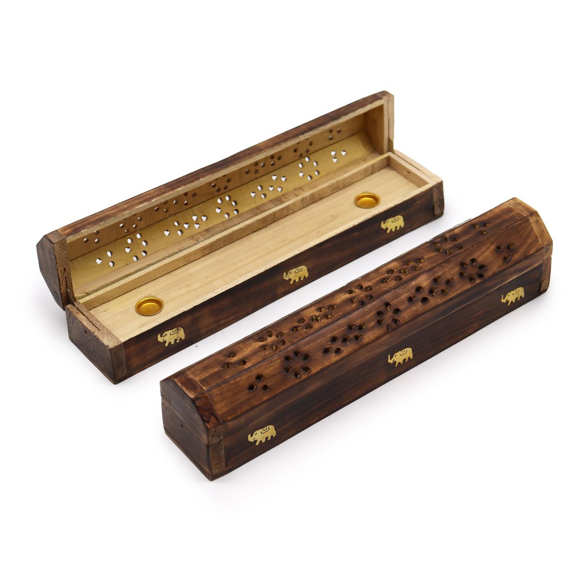Natural Mango Wood Incense Smoke Box