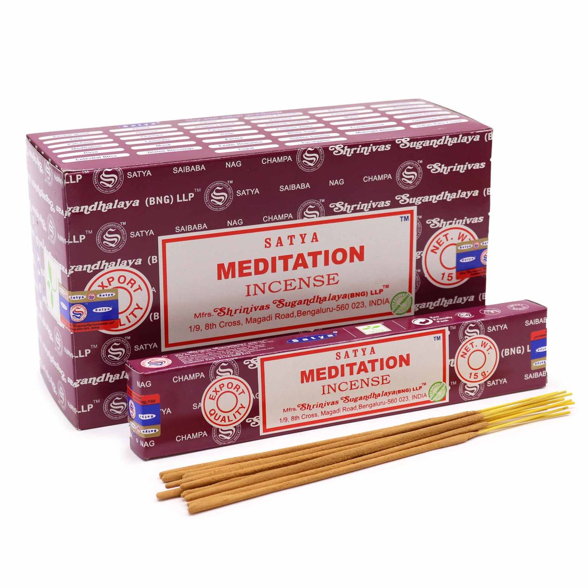 Satya Meditation Incense Sticks – 15g