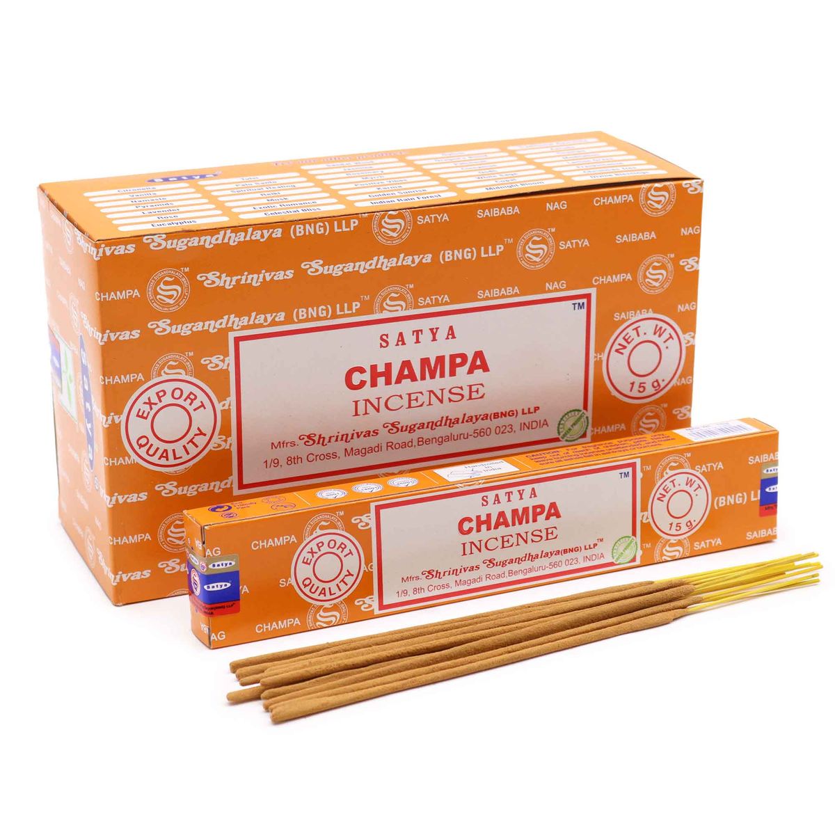 Satya Champa Incense Sticks – 15g