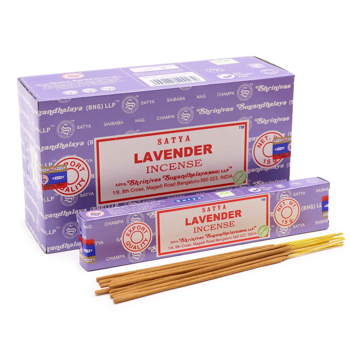 Satya Lavender Incense Sticks – 15g