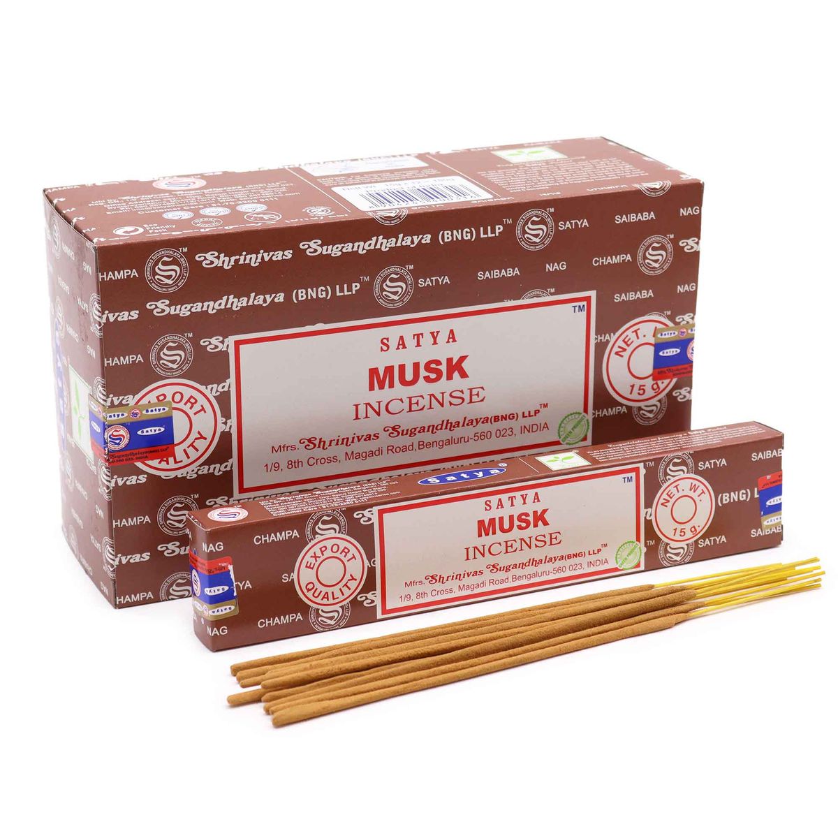 Satya Musk Incense Sticks – 15g