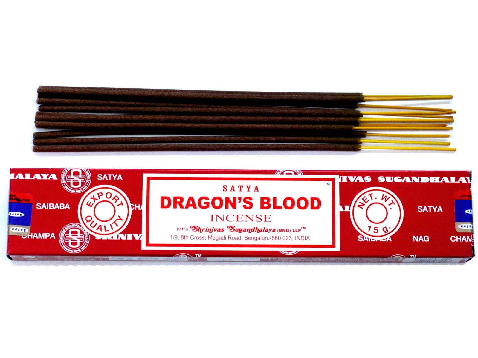 Satya Dragon's Blood Incense Sticks – 15g