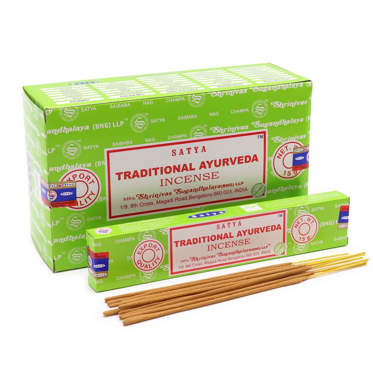 Satya Traditional Ayurveda Incense Sticks – 15g
