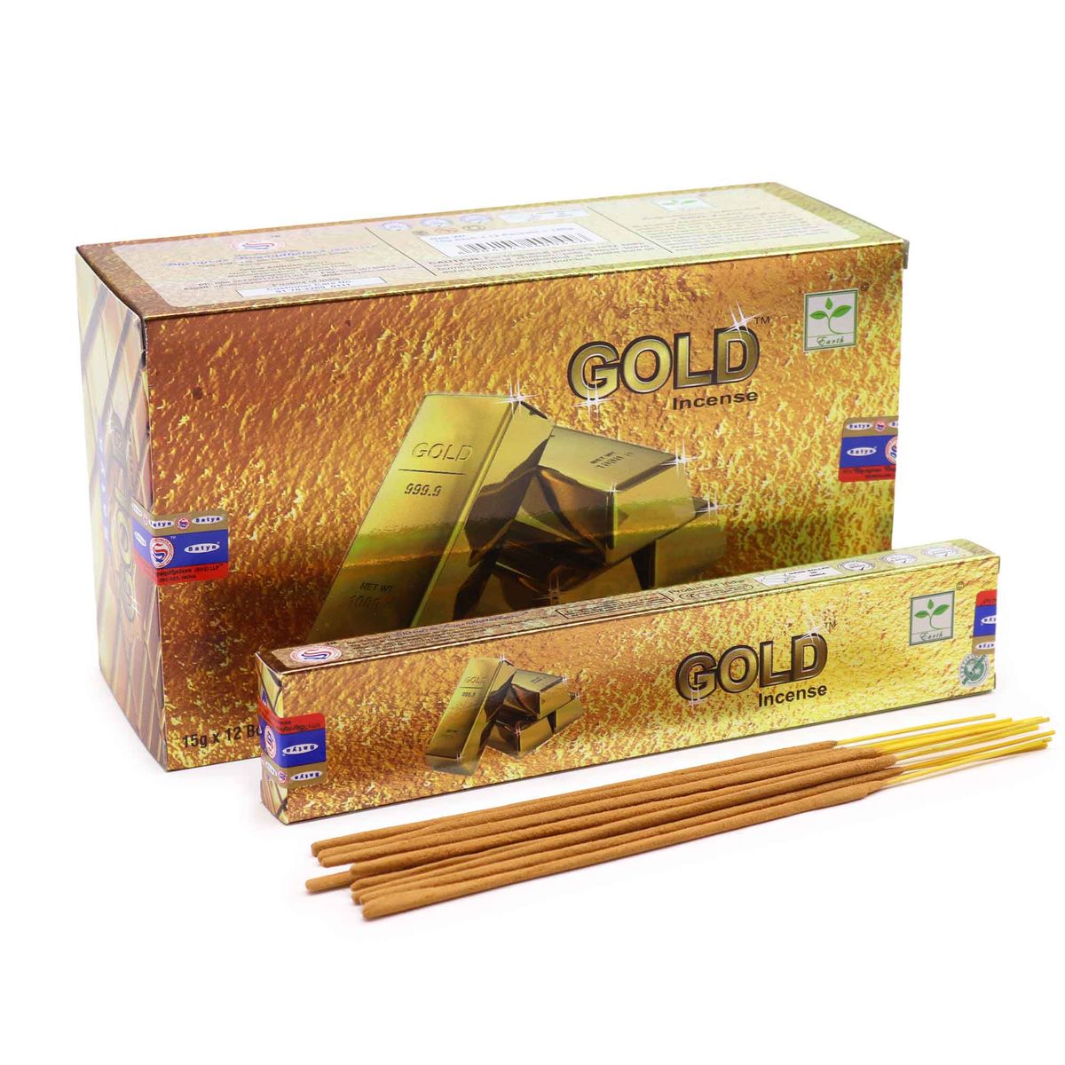 Satya Gold Incense Sticks – 15g