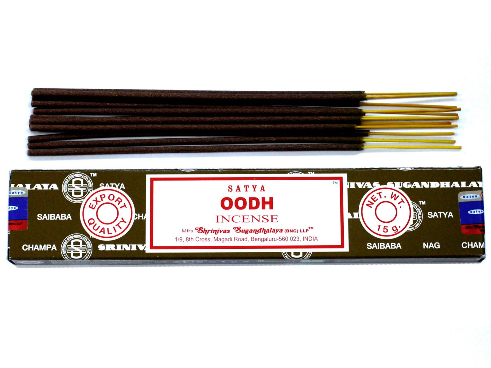 Satya Oudh Incense Sticks – 15g