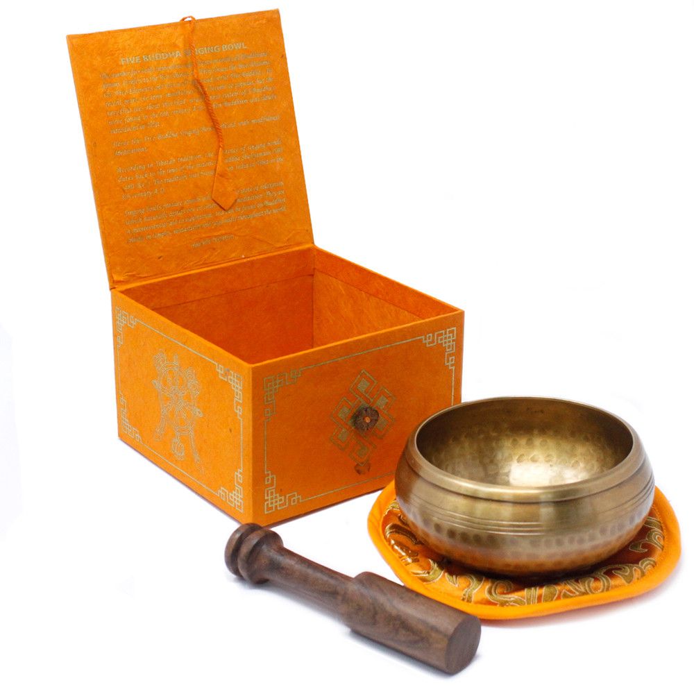 Five Buddha Singing Bowl Set – 10cm