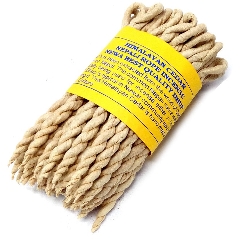 Pure Herbs Rope Incense – Cedar