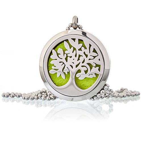 Aromatherapy Diffuser Necklace – Tree of Life, 30mm