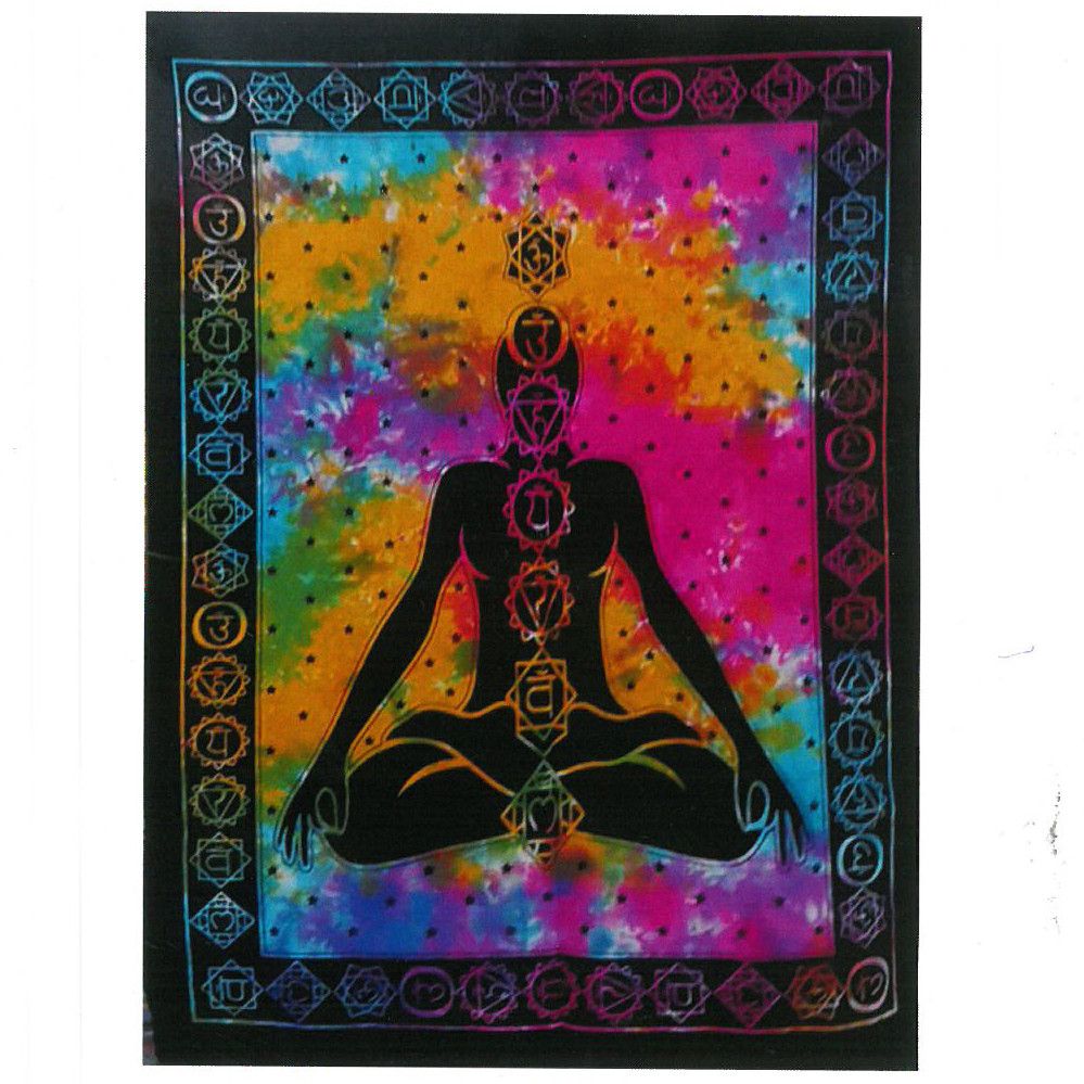 Cotton Wall Art – Chakra Buddha