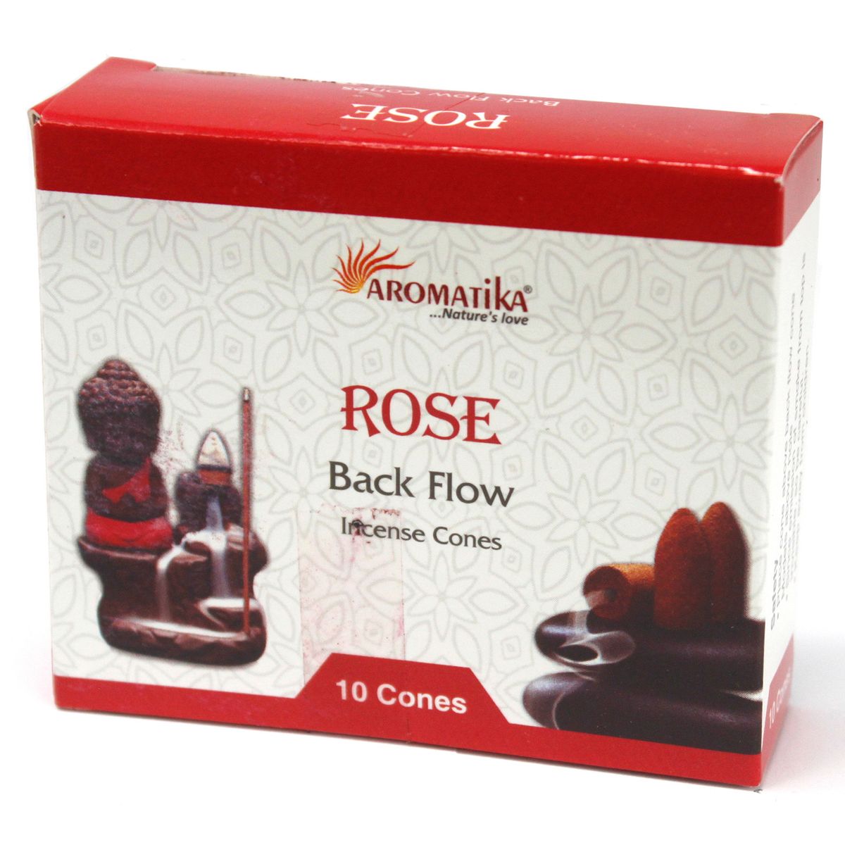 Aromatica Backflow Incense Cones – Rose