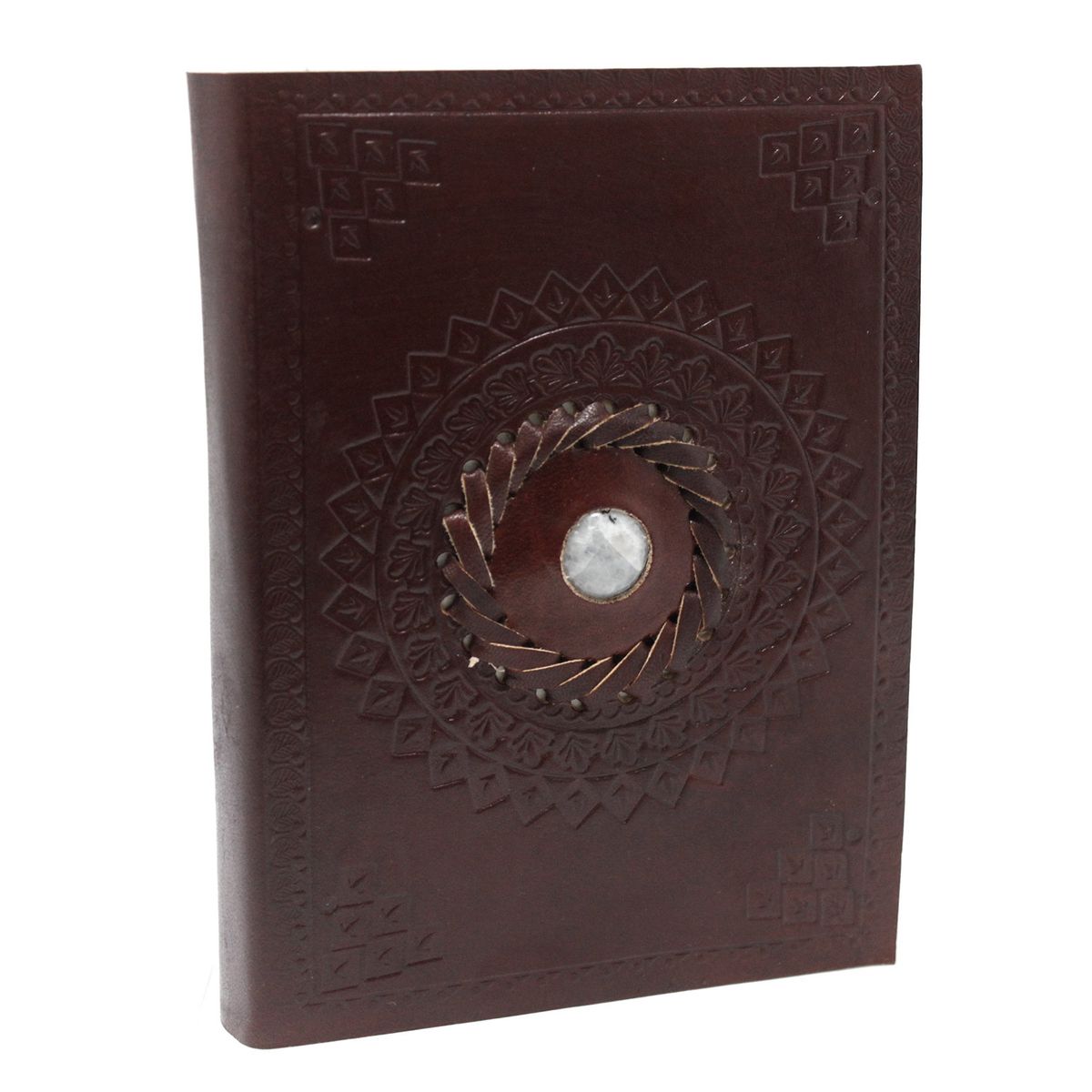 Moonstone Leather Notebook – 7 x 5in