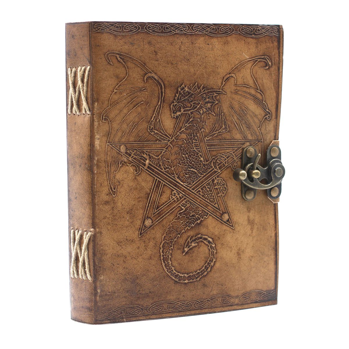 Dragon Leather Notebook – 6 x 8in