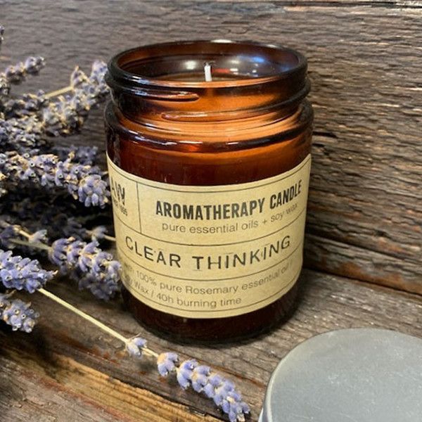 Aromatherapy Candle – Clear Thinking