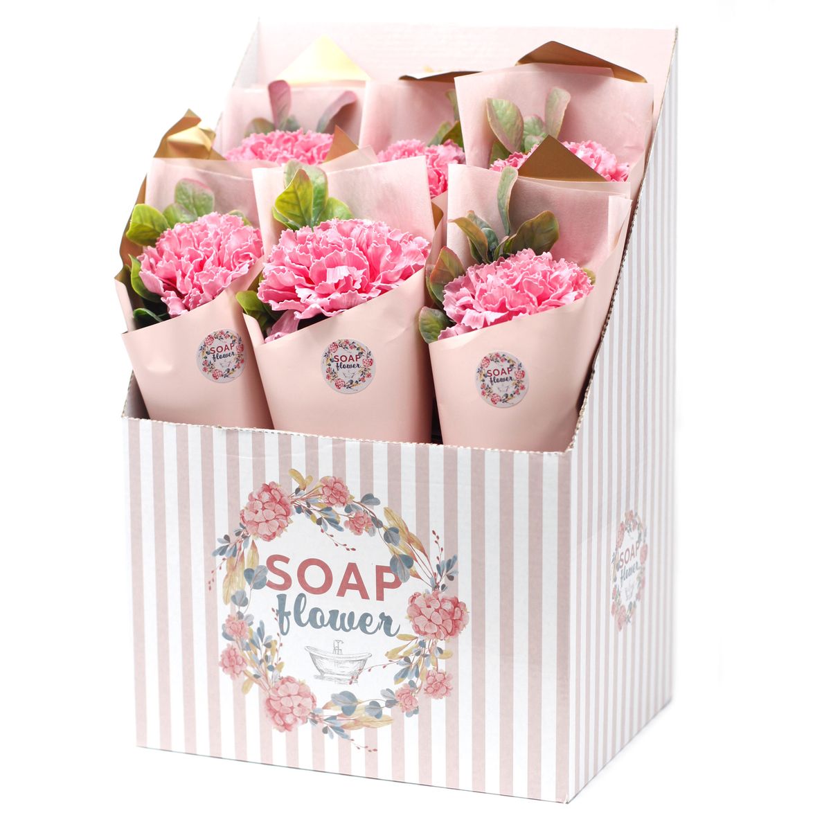 Soap Flower Bouquet – Carnations