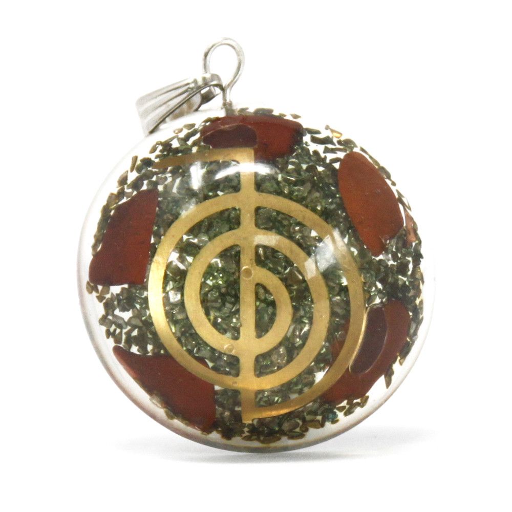 Orgonite Power Pendant – Symbolic Power Dome