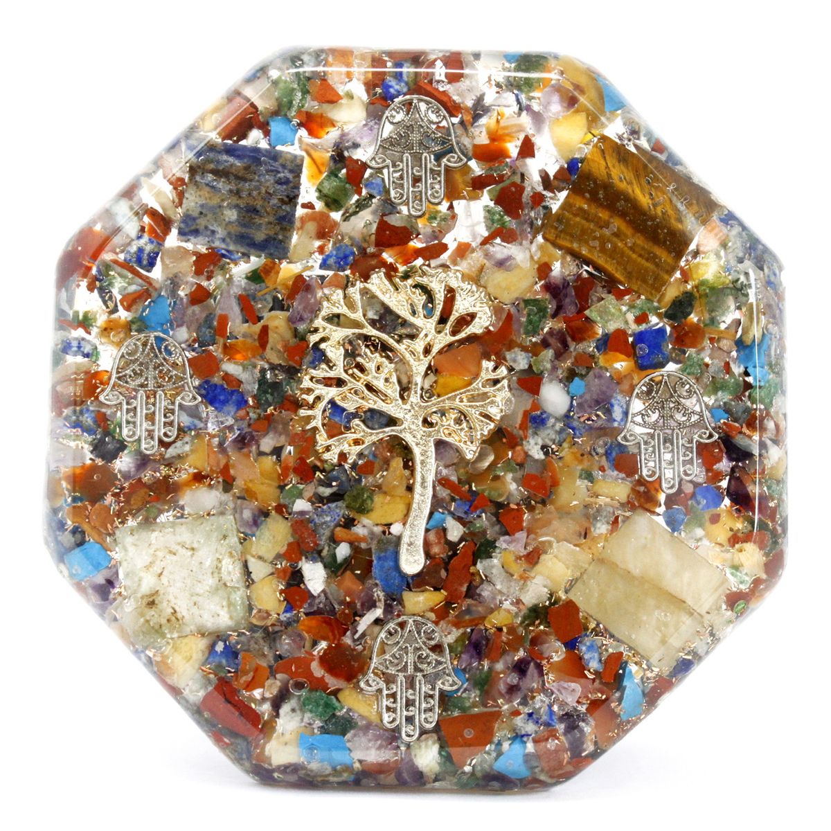 Orgonite Desk Piece – Tree of Life, Large