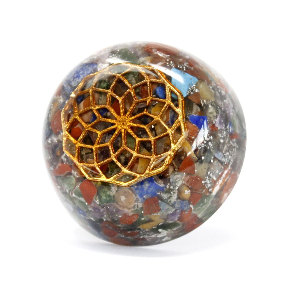Orgonite Desk Dome – Multi Stone