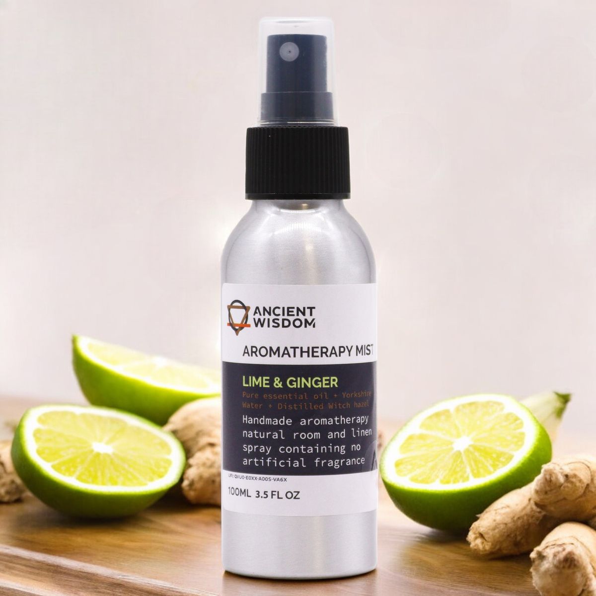 Lime & Ginger Essential Oil Mist – 100ml